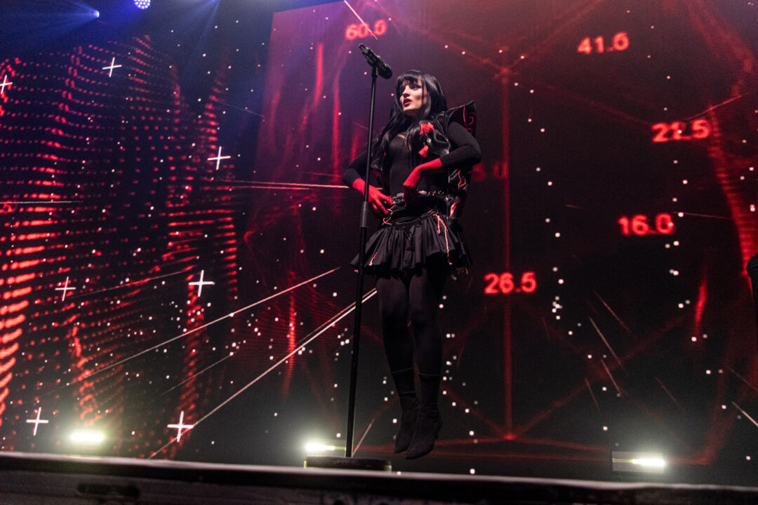 Shkodra Elektronike (Albania) at the London Eurovision Party 2025 / Iván Trejo