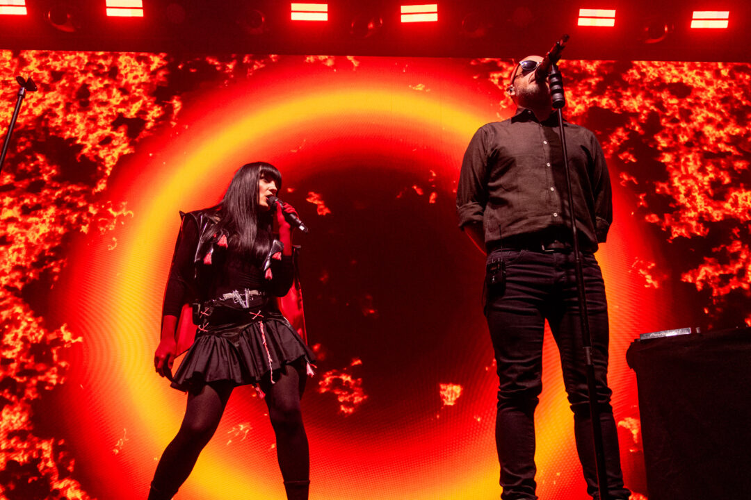 Shkodra Elektronike (Albania) at the London Eurovision Party 2025 / Iván Trejo