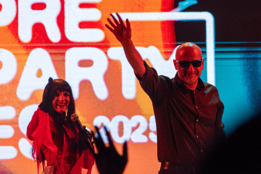 Shkodra Elektronike (Albania) at the PrePartyES 2025 in Madrid / Iván Trejo