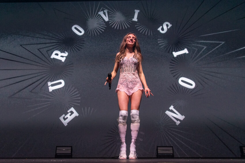 Laura Thorn (Luxembourg) at the London Eurovision Party 2025 / Iván Trejo