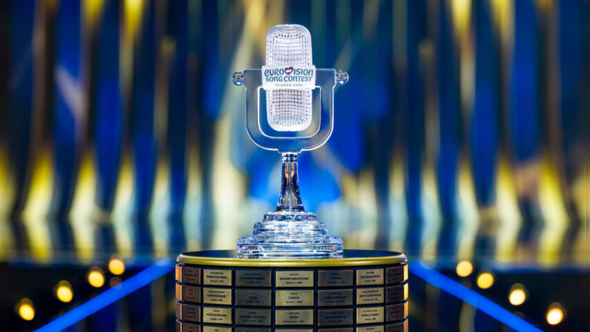 Eurovision 2026 trophy | Image: Sarah Louise Bennett - EBU