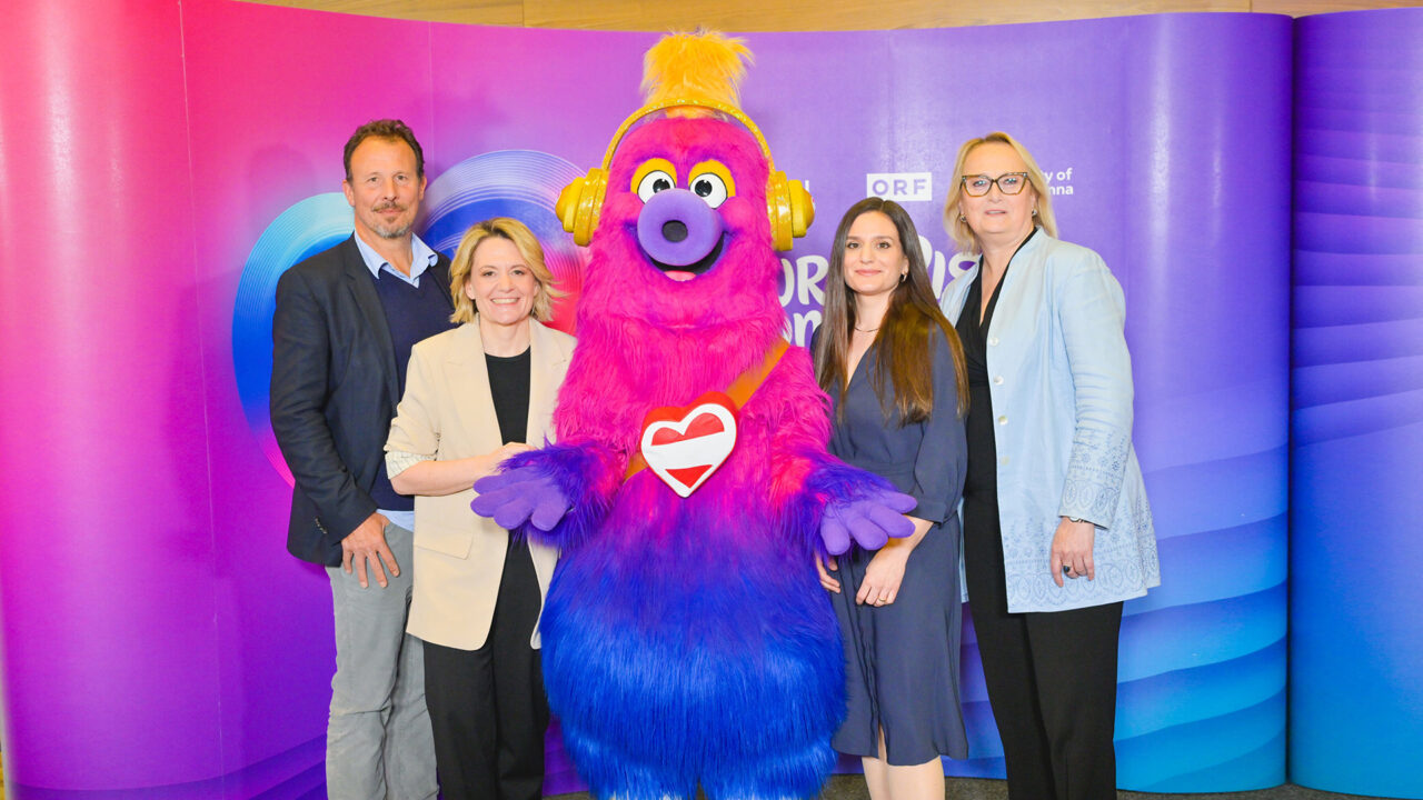 Auri, official mascot of the Eurovision Song Contest 2026 | photo: Thomas Ramstorfer - ORF