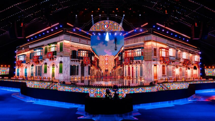The Junior Eurovision 2026 stage in Ta’ Qali, Malta | Photo: Corinne Cumming – EBU
